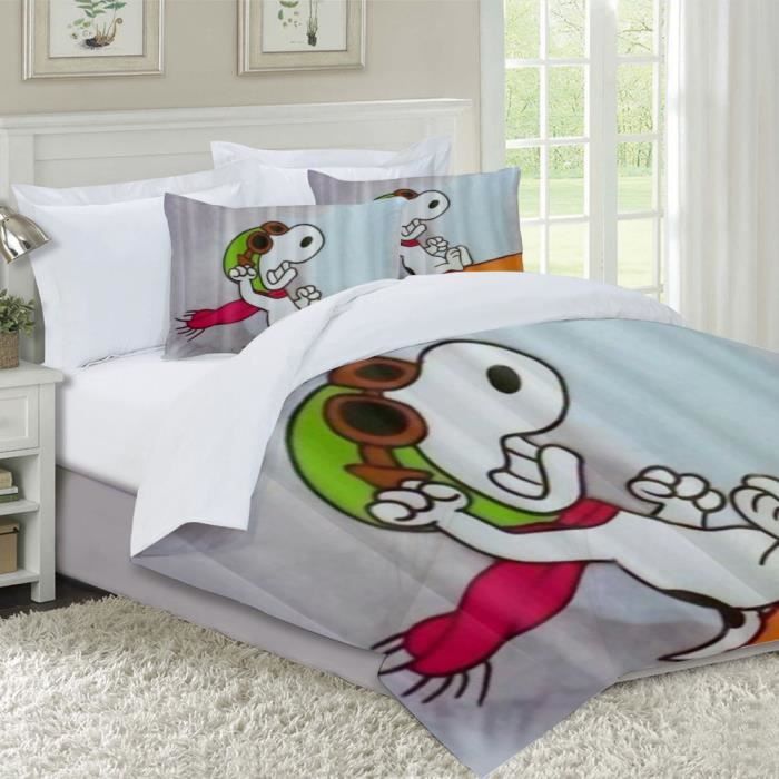 Couette velours de soie SNOOPY | Chema Confection Tunisie