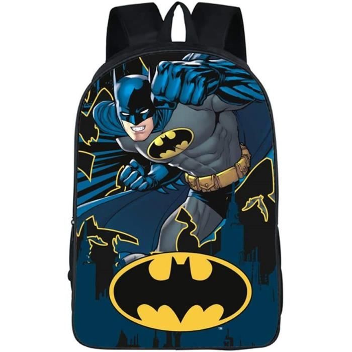 CARTABLE Batman Sacs agrave Dos Loisir Sac agrave Dos imprimeacute Sport Casual Daypack Motif Cartoon Design Cartable for garcce982 Cdiscount Bagagerie Maroquinerie