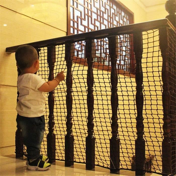 Filet De Sécurité Pour Balcon De 3 Mètres - Protection Anti-accident Pour Enfants, Enfants Et Animaux Domestiques Mesh Pour Rampes Descalier Blanc 90628549