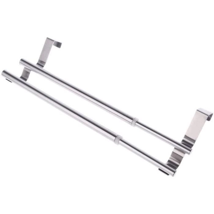 Porte Serviette de Porte, Accroche-Torchon pour Porte sans Percer, Porte- torchon à Suspendre sur Un Placard, Porte-Serviettes Salle de Bain en Acier Inoxydable Porte Torchons pour la Cuisine(36.5cm Porte Serviette de Porte, Accroche-Torchon pour Porte sans Percer, Porte- torchon à Suspendre sur Un Placard, Porte-Serviettes Salle de Bain en Acier Inoxydable Porte Torchons pour la Cuisine(36.5cm