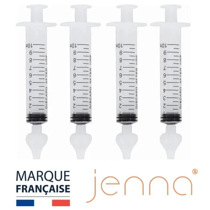 COSM ETHICS 4pcs seringue nasale bebe - mouche bebe - pipette nez b&eacute;b&eacute; pour serum physiologique - Irrigateur nasal - seringue nasale 