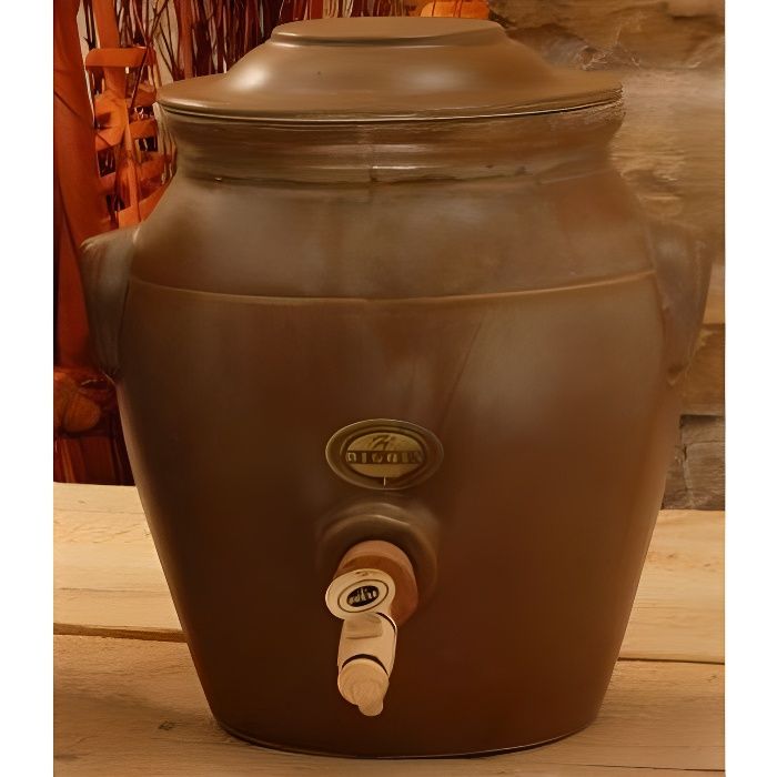 Vinaigrier En Grès Mat 4 L N 3 Achat Vente Beurrier Huilier Prolongation Soldes Cdiscount
