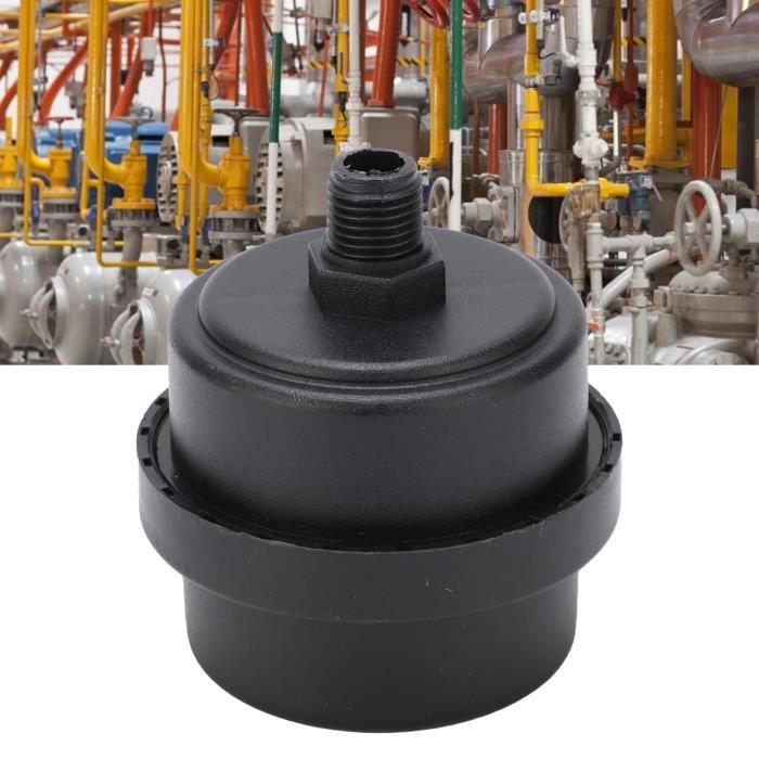 Silencieux En Plastique Avec Remplissage Granulé - G 1/4 - Pression Max 12 Bar - Température -20°C à +70°C