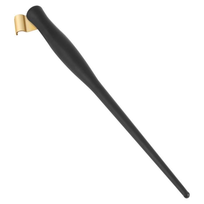 Fdit porteplume de calligraphie Porteplume avec poignée en plastique pour stylo plume et bride
