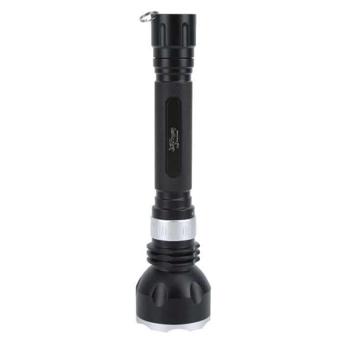 Lampe Plongée KUIDAMOS DV13 – XHP70 1600LM, Alliage Aluminium, IPX8, 360g, 3 Modes, Compatible 18650 Ou 3xAAA, Pour Plongée/camping/rando