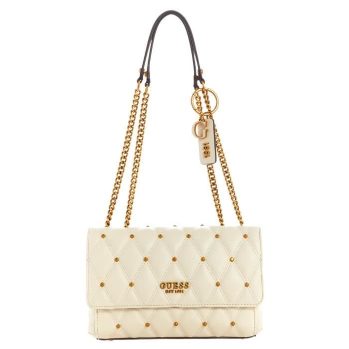 GUESS Triana Convertible Xbody Flap Ivory [204472] - sac à épaule bandoulière sacoche
