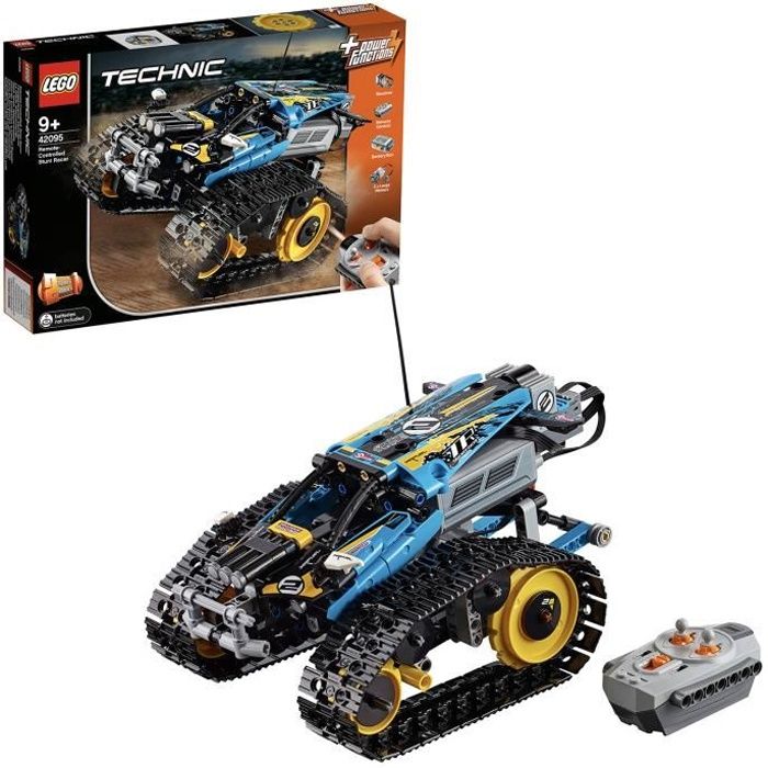 LEGO® Technic 42095 Le bolide télécommandé Jouet de Voiture de Course RC Télécommandée et Cadeau pour Enfants de 9 ans et + Reconditionné - Lego reconditionné disponible sur Cdiscount Seconde Vie