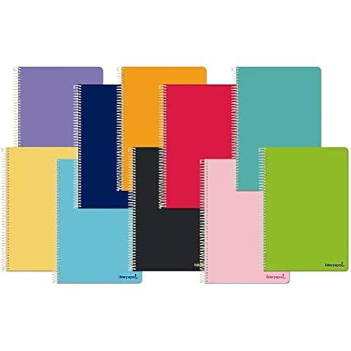 Liderpapel 936105 Carnet Couverture IMILI Cuir Encollée A6