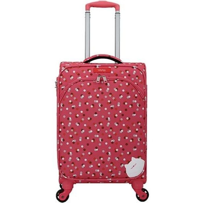 lollipops - valise cabine polyester arum 4 roues 57 cm