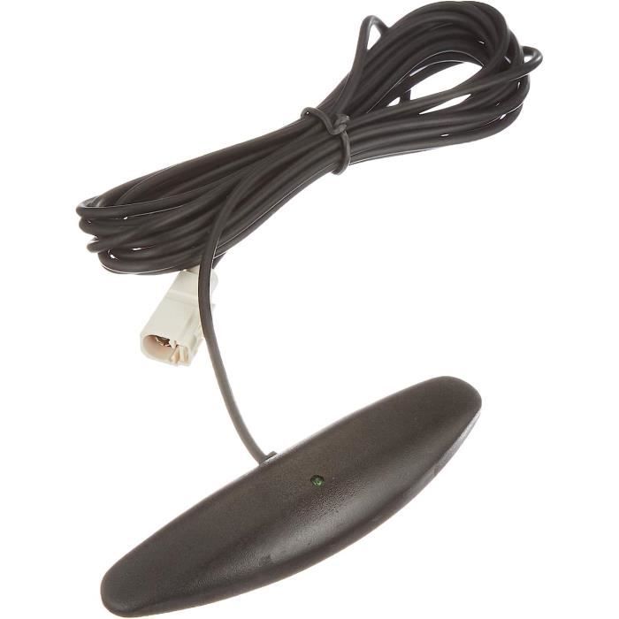 ACV Korte Autoantenne 85 Mm – Sportief Design, AM/FM-ontvangst én Ingebouwde Marterbescherming – Incl. M5/M6 Adapter