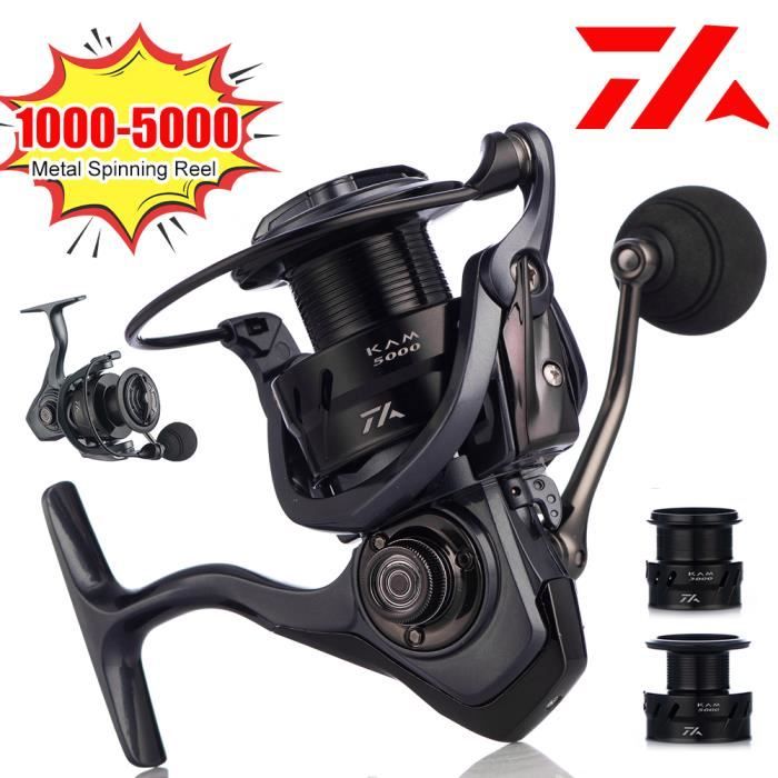 CAMEKOON WT7000 Full Aluminum Spinning Reel for Saltwater and Freshwater Fishing