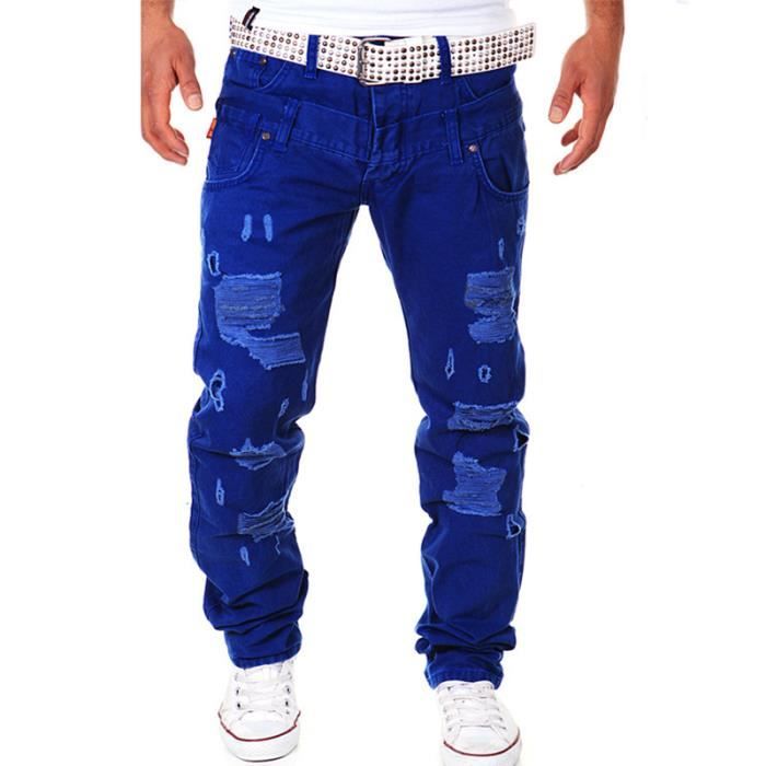 Jean Homme Skinny Bleu Stretch - Taille 30, Longueur 30 Pouces, Neuf Avec étiquettes
