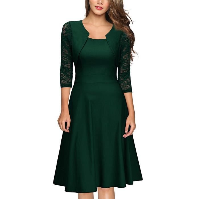 robe demi manche
