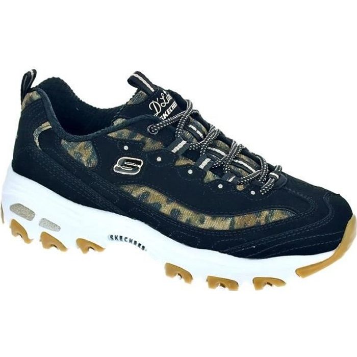 skechers d'lites 2 femme verte