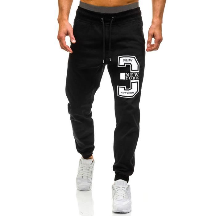 Pantalons Jogger Pour Hommes – Décontractés Noirs