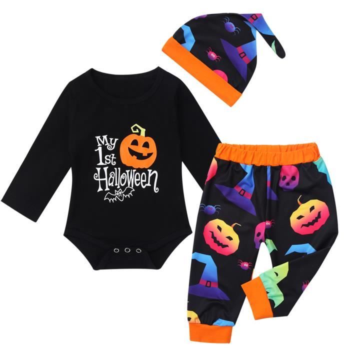 Bebe Garcon Fille Ensemble Halloween Manche Longue Pantalon Costume Imprime Citrouille 0 12 Mois Noir Noir Cdiscount Pret A Porter Bebe Garcon Fille Ensemble Halloween Manche Longue Pantalon Costume Imprime Citrouille 0 12 Mois Noir Noir Cdiscount Pret A Porter