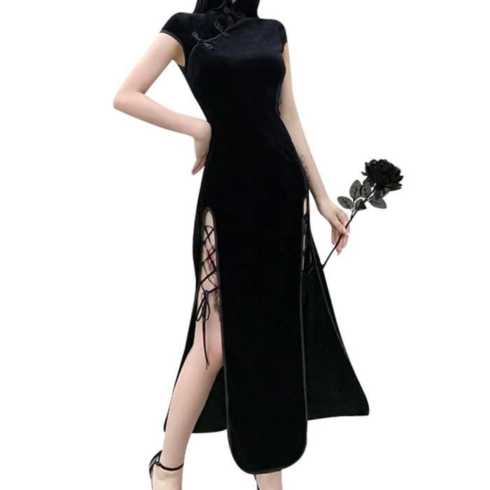 robe noire gothique
