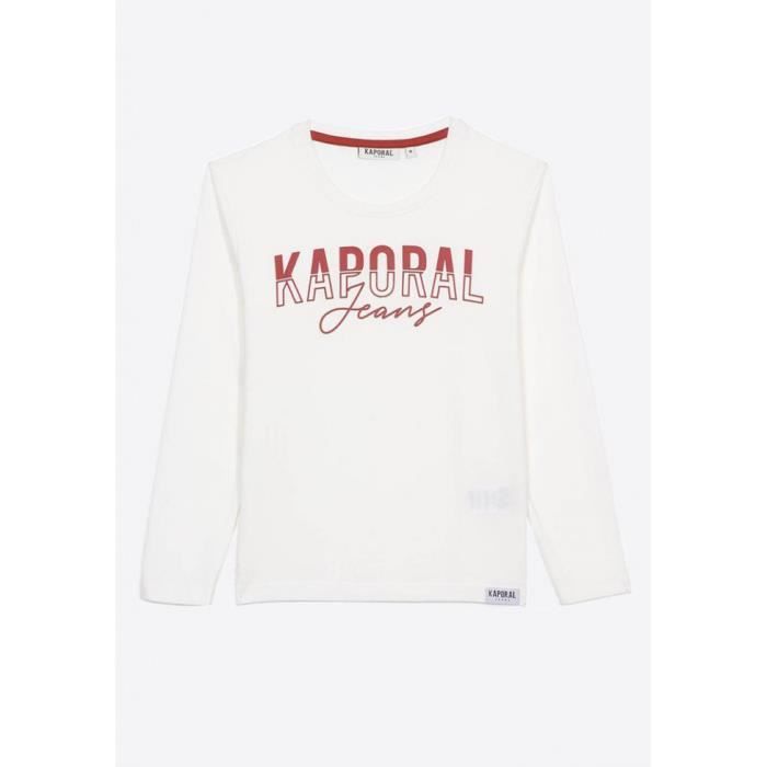 KAPORAL Junior - Tee shirt - blanc - 10 ans - Blanc - Garçons