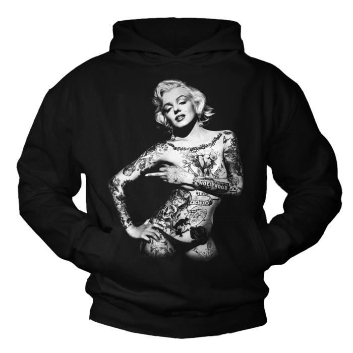Sweat Shirt a Capuche Pull Homme Vintage Cafe Racer Moto R100 Sweatshirt Motard Manches Longues Cadeau Gris