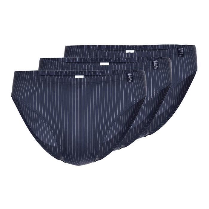 AMMANN Slips Hommes Urban Traveller lot de 3 Bleu nuit Cdiscount Prêt