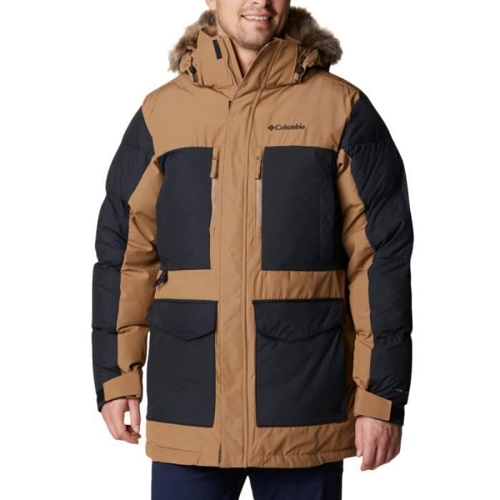 Veste Softshell Homme Columbia Marquam Peak Fusion Taille 2XL - Marron, Doublée, Neuve Avec étiquettes