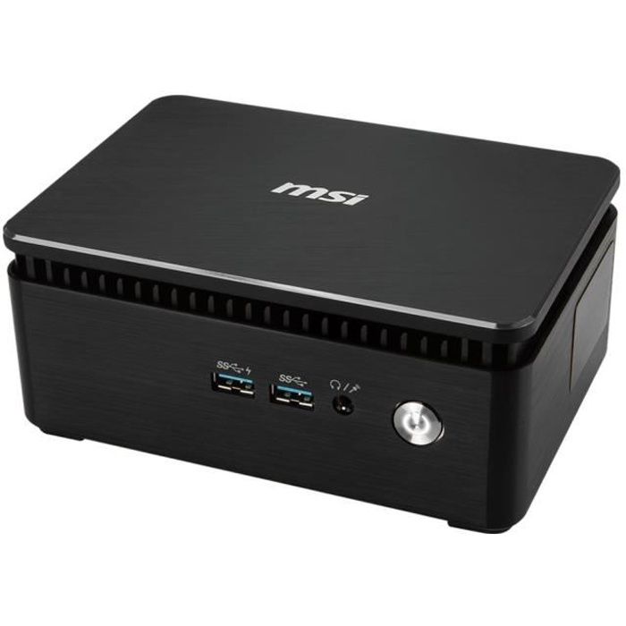 Vente Ordinateur de bureau MSI Cubi 3 Silent S 026BEU Barebone mini PC 1 x Core i5 7200U - 2.5 GHz HD Graphics 620 GigE LAN sans fil: 802.11ac, Bluetooth… pas cher Vente Ordinateur de bureau MSI Cubi 3 Silent S 026BEU Barebone mini PC 1 x Core i5 7200U - 2.5 GHz HD Graphics 620 GigE LAN sans fil: 802.11ac, Bluetooth… pas cher