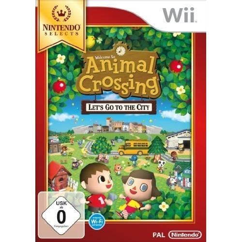 Jeu Wii Animal Crossing : Let'S Go To The City - Nintendo Selects [Import Allemand]