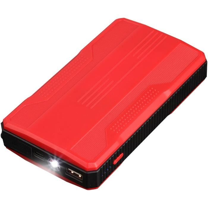 Booster De Démarrage Powerbank 400A Avec Compresseur USB - Aide Au Démarrage Voiture, Neuf