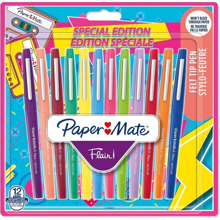 Stock Bureau - PAPER:MATE Crayons de couleur Kids Colouring, blister de 24