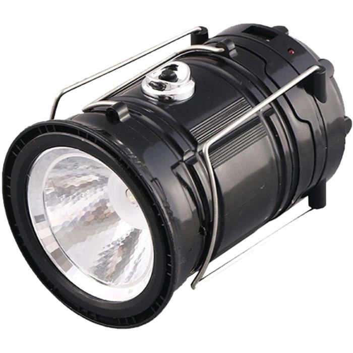 Lampe de camping solaire à LED avec chargement USB
