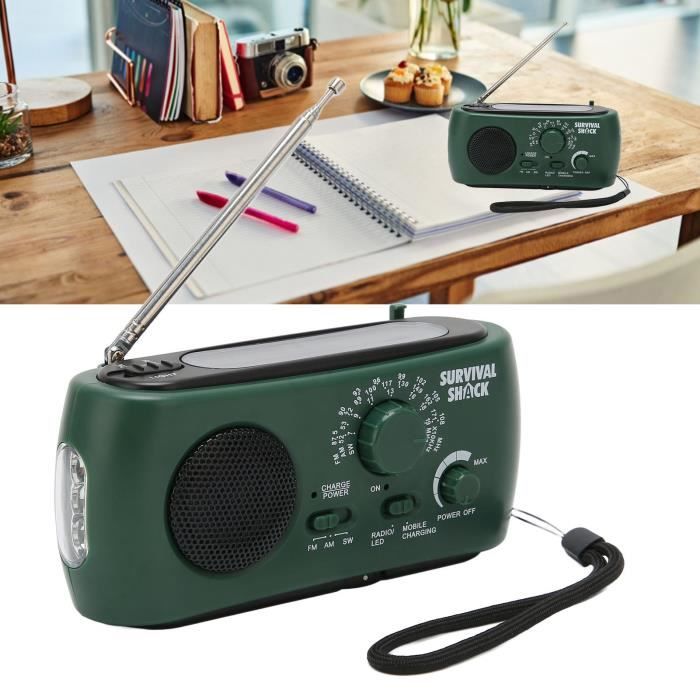 Docooler HRD-757 Radio Multibande FM AM MW SW V.UHF AIR WB Radio