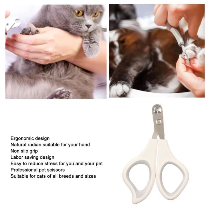 DUO Coupe Griffes pour Chat , Coupe Ongle pour Chiot et Petits Animaux