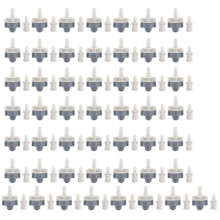 Lot De 50 Nébuliseurs D'eau Coolnet Pour Serre/agriculture - Pression 2-5 Bars, Débit 5.5 L/h - Plastique Résistant Aux Produits Chimiques