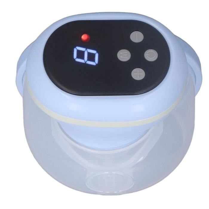 Tire-lait électrique Mains Libres Smocraut - 4 Modes & 12 Niveaux, Chauffage Et Désinfection UV Intégrés - Portable, Silencieux Et Indolore - Pour Un Tirage Confortable