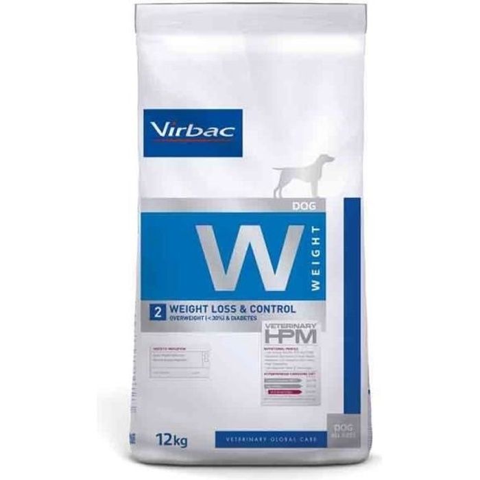 virbac veterinary hpm diet chien weight 2 loss & control (surpoids
