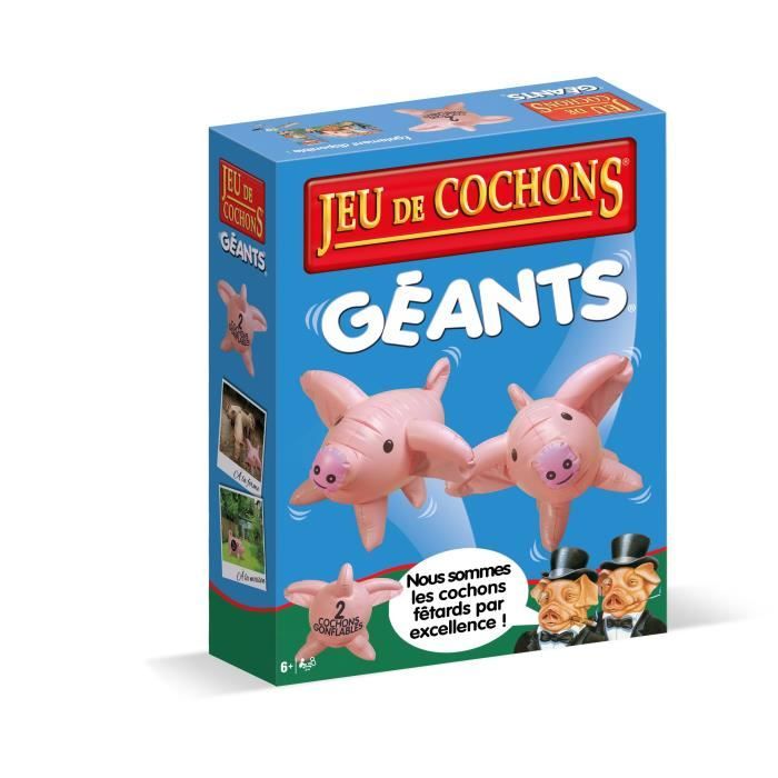 JEU DE COCHONS GEANTS - Jeu de plateau - WINNING MOVES