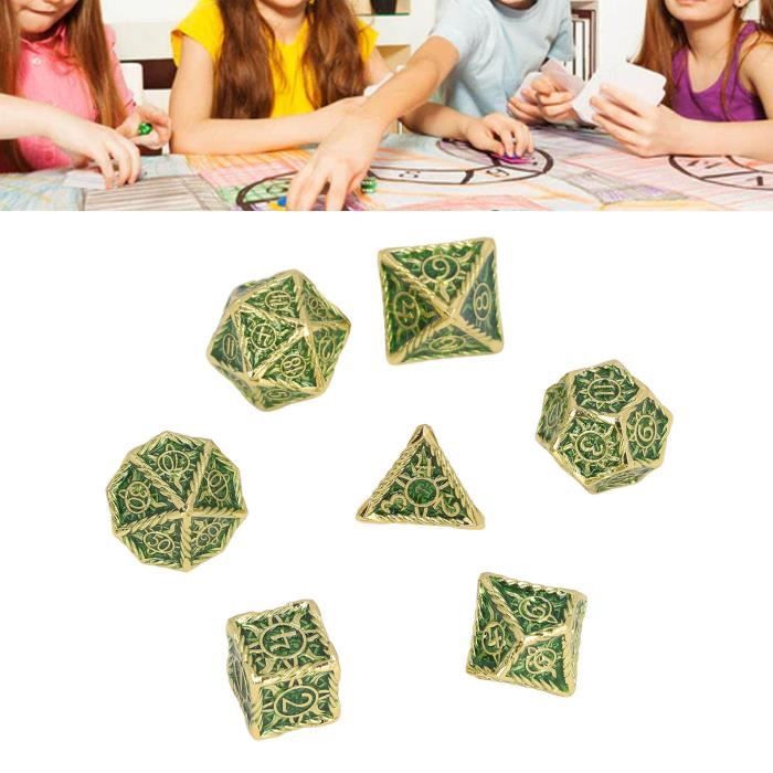 Byhoo Plateau à Dés DND Motif Crocodile, Plateau à Dés Hexagonaux Pliable, Plateau à Dés Phosphorescent, Parfait Pour Les RPG, DND Et Les Jeux De Table (rouge