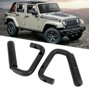Lot De 2 Sangles De Porte Pour Jeep Wrangler TJ/JK/JL - Noir - Renforcées Et Réglables