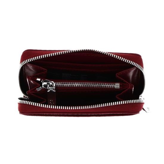 LACOSTE Chantaco Classics Zip Coin Wallet XS Cranberry LACOSTE Chantaco Classics Zip Coin Wallet XS Cranberry