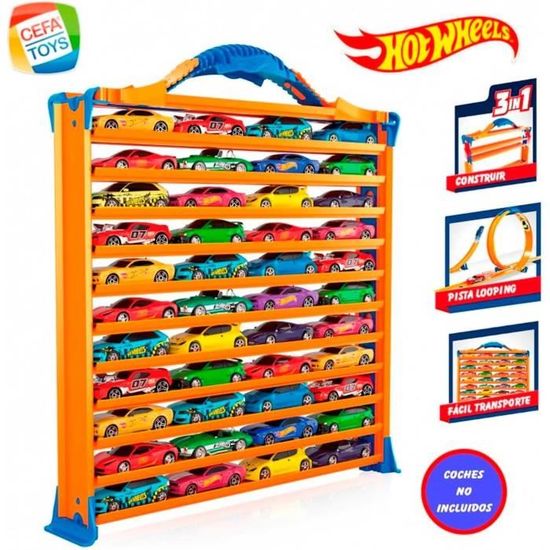 Cefa Toys MALETIN Porte Voiture Hot Wheels 3 en 1 04621 .Capacite pour 44 Voitures.241 Cdiscount Jeux Jouets