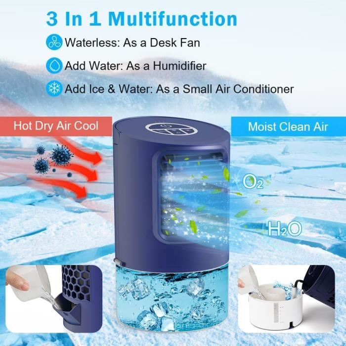 Climatiseur Mobile Sans évacuation, Climatisation Sans Unite Exterieure — free download