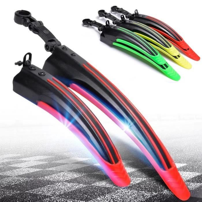 Garde-boue Avant Et Arrière Rockible – Pliable, Pour Roue 20 Pouces – En PP Résistant – Installation Rapide – Vélo Pliant Et Urbain