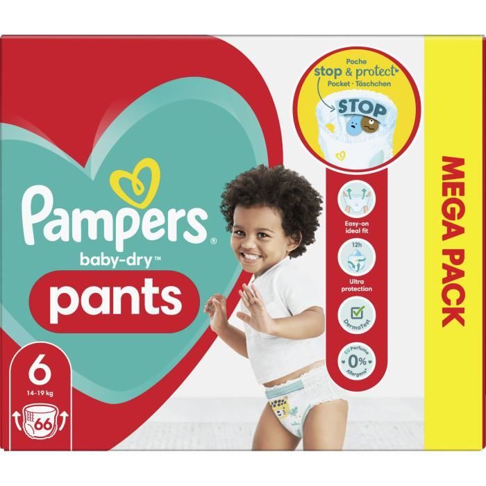 Pampers Harmonie Pants Taille 6 24 Couches-Culottes 15kg+