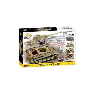 COBI Panzer VI Tiger I no 131 Tank 422 Építőjáték COBI Panzer VI Tiger I no 131 Tank 422 Építőjáték
