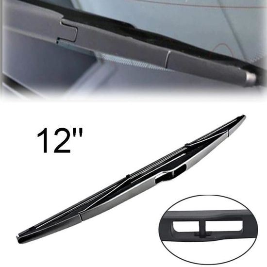 Jeu D’essuie-glaces Avant/arrière Pour Citroën C4 II (B7) – 3 Balais (gauche 750 Mm, Droite 650 Mm, Arrière 290 Mm) – Caoutchouc Naturel + Téflon