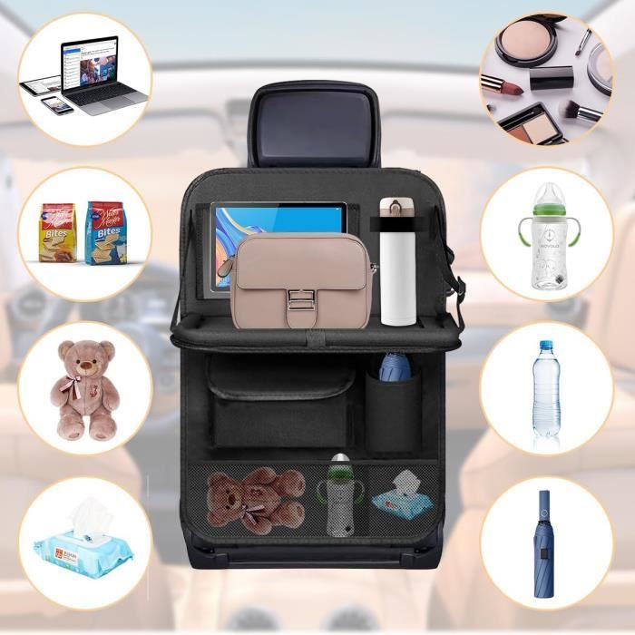 Protege Siege Voiture Bote De Rangement Pour Voiture Protection De Sige Arrire Pour Enfants Support Transparent Pour Boîte De Rangement Amovible Pour Voiture Uraqt France