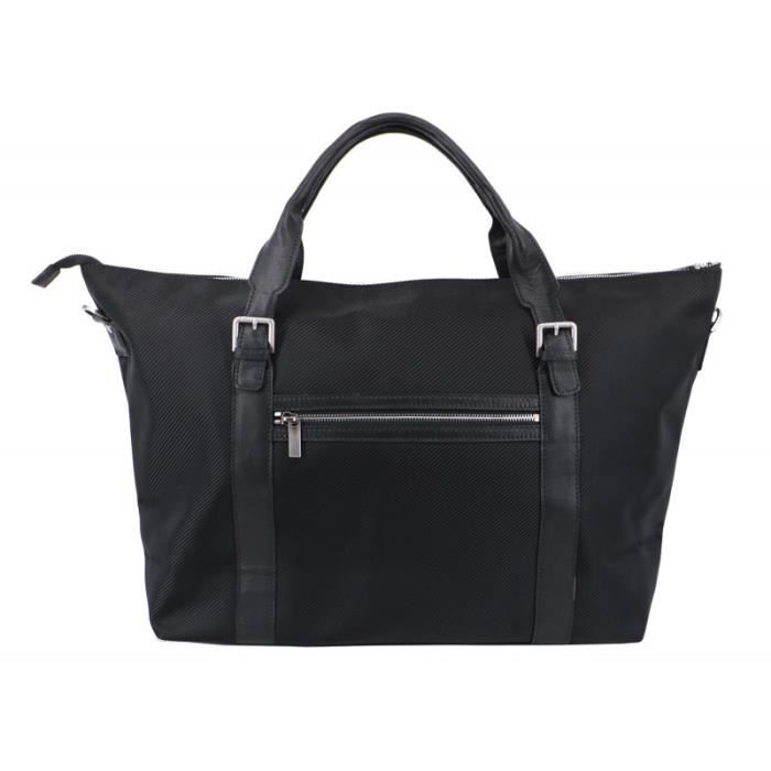 Sac de voyage Ted Lapidus Alcazar en Nylon 4008 Noir