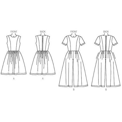 Vogue Patterns Patrons Petite Veste Et Robe Tailles 6-14 - Modèle Tom Et Linda Platt