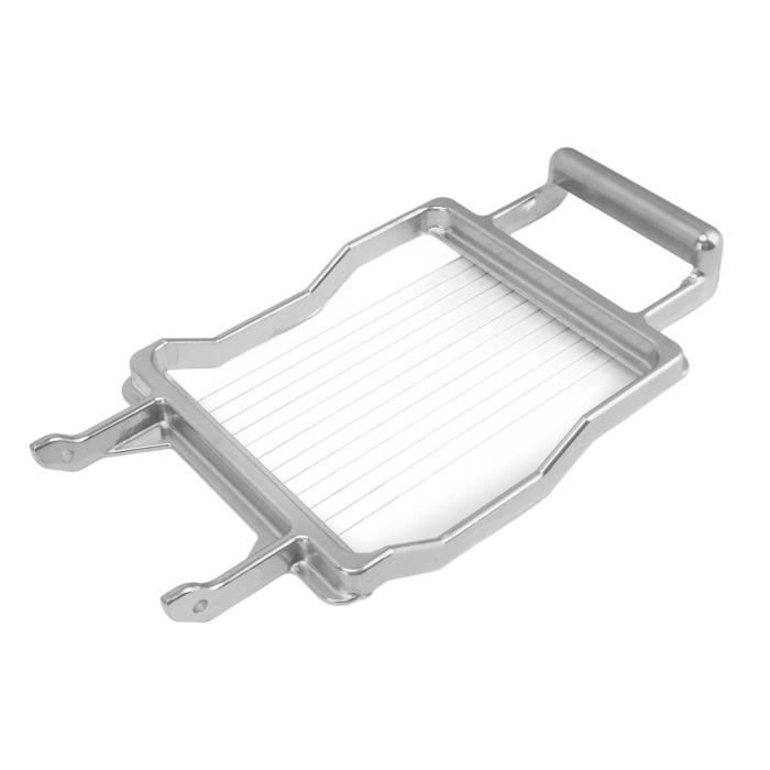 TAMUME Coupe-Fromage Acier Inoxydable Avec Fils De Coupe Et Plateau - Trancheuse Fromage Professionnelle