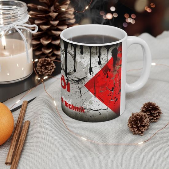 Tasse Audi - Couleur Gris-vert - Cadeau Pour Fan De La Marque